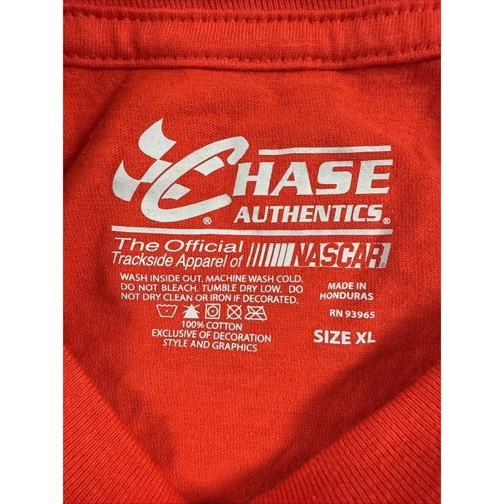 Dale Earnhardt National Guard #88 NASCAR Chase Authentics Red T-Shirt - XL, NWT